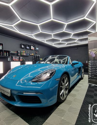 Porsche Boxster 718 Carrera Detailing Poole Bournemouth Car Detailing and Leather repair