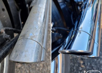 motorcycle exhaust tips polish
