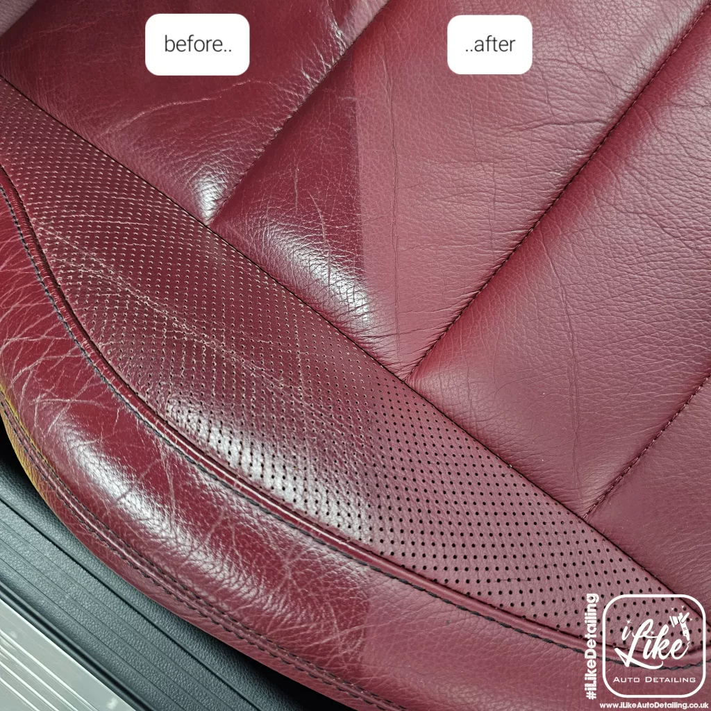 Mercedes benz leather seat deep clean